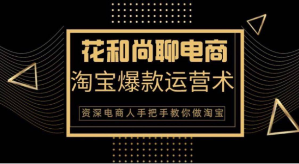 花和尚·天猫淘宝爆款运营实操技术，手把手教你月销万件的爆款打造技巧-天天项目库