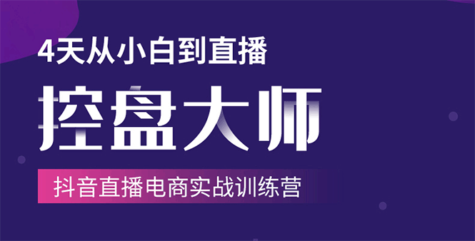 单场直播破百万-技法大揭秘，4天-抖音直播电商实战训练营-天天项目库