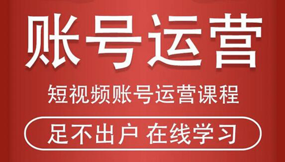 短视频账号运营课程：从话术到短视频运营再到直播带货全流程，新人快速入门-天天项目库