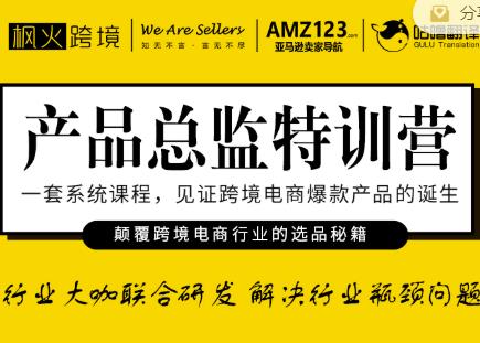 枫火跨境·产品总监特训营，行业大咖联合研发解决行业瓶颈问题-天天项目库