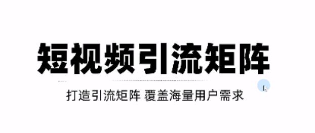 短视频引流矩阵打造，SEO+二剪裂变，效果超级好！【视频教程】-天天项目库