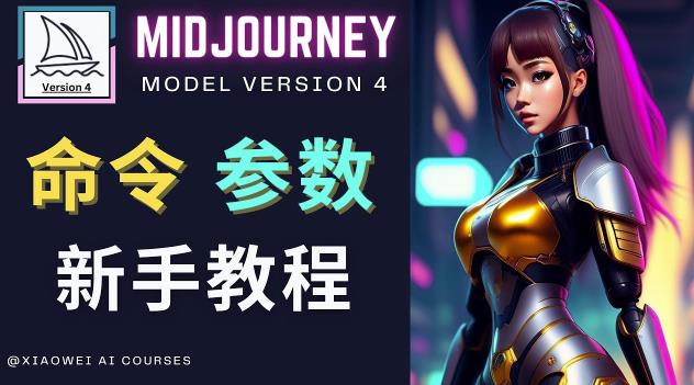 Midjourney新手入门教程，轻松创作顶级图像，命令参数-新手教程-天天项目库