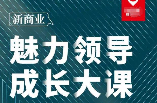 张琦·新商业魅力领导成长大课2023新版，高效管理必修课（30节）-天天项目库