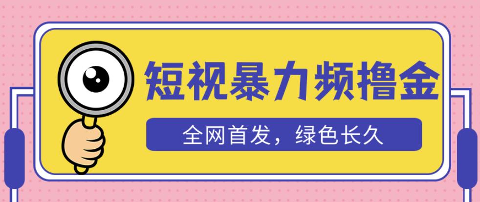 外面收费1680的短视频暴力撸金，日入300+长期可做，赠自动收款平台-天天项目库