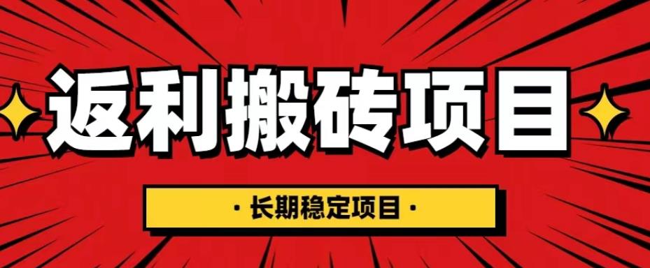 国外返利网项目，返利搬砖长期稳定，月入3000刀（深度解剖）-天天项目库