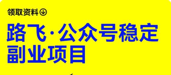 路飞·公众号稳定副业项目，你只要无脑去推广，粉丝和收入，自然就来了-天天项目库