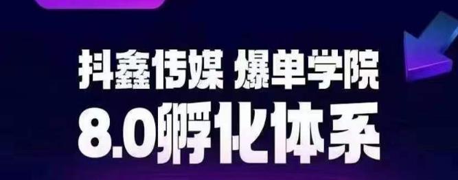 抖鑫传媒-爆单学院8.0孵化体系，让80%以上达人都能运营一个稳定变现的账号，操作简单，一部手机就能做-天天项目库