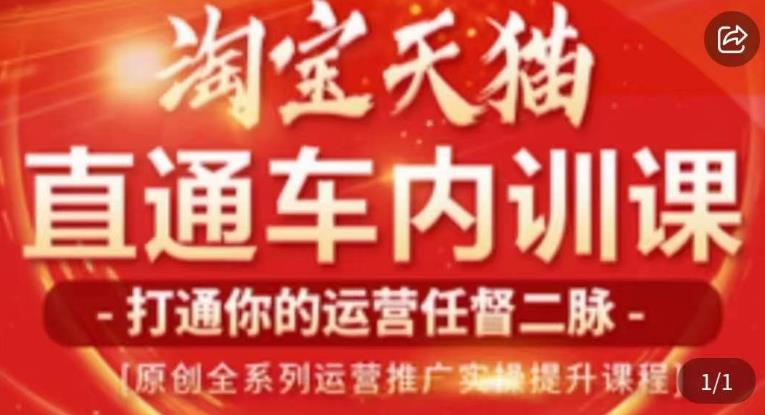 天问电商·2023淘宝天猫直通车内训课，零基础学起直通车运营实操课程-天天项目库