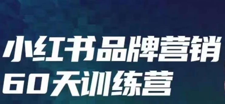 小红书品牌60天训练营第6期，GMV2亿级品牌老板都在学，教会你内容营销底层逻辑-天天项目库