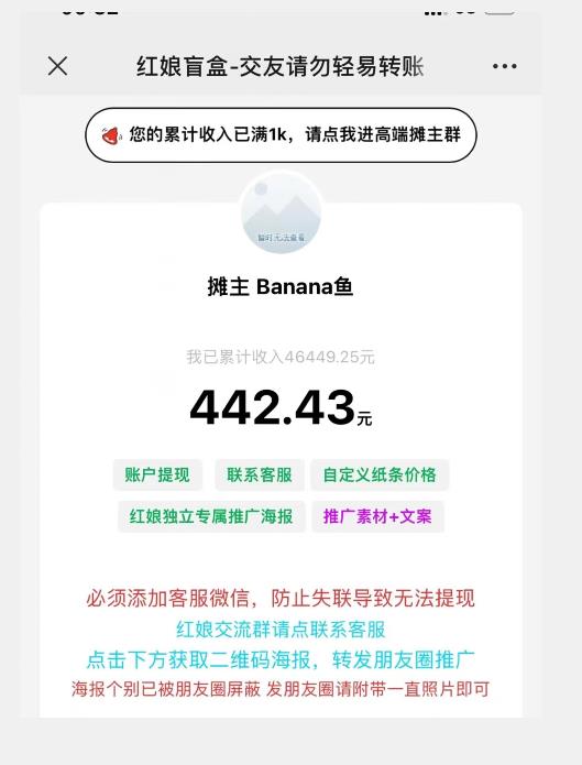 盲盒交友5.0，男粉变现实操项目，亲测变现效果极好【揭秘】-天天项目库