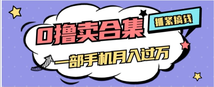 0撸项目月入过万，售卖全套ai工具合集，一单29.9元，一部手机即可【揭秘】-天天项目库