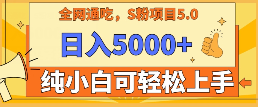 男粉项目5.0，最新野路子，纯小白可操作，有手就行，无脑照抄，纯保姆教学【揭秘】-天天项目库