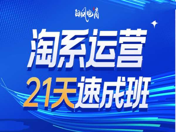 淘系运营21天速成班35期，年前最后一波和2025方向-天天项目库